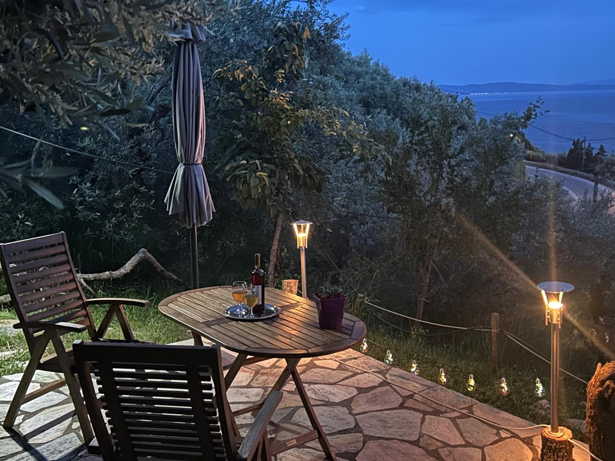 Pelion Mountain & Sea Villa - Private Studio Ano Gatzea Exterior foto
